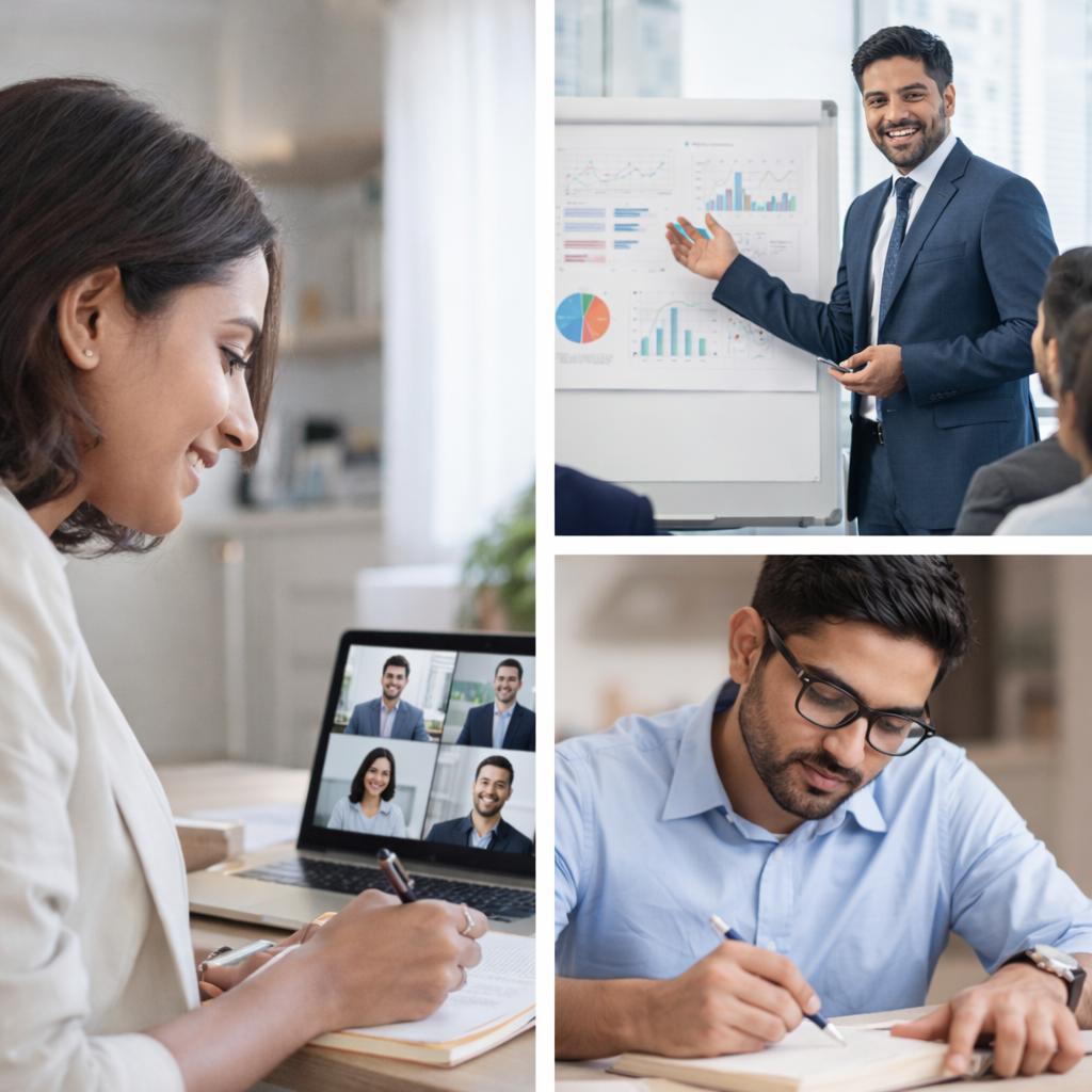 Professional growth and career advancement through smart financial decisions